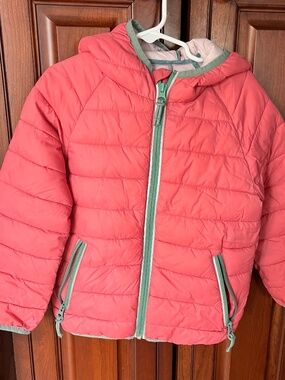 Mini Biden Girls Pink Puffer Jacket